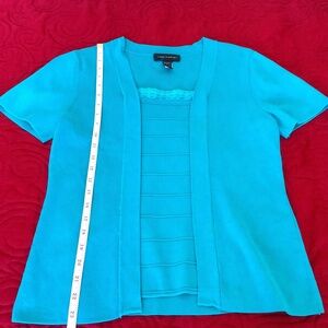 Cable and Gauge blouse top